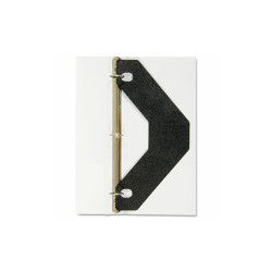 Avery® Triangle Shaped Sheet Lifter For Three-Ring Binder, Black, 2/pack 75225