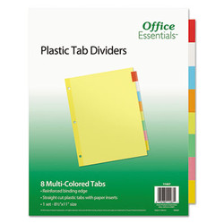 Office Essentials™ INDEX,BNDR,LTR,8ST,AST 11467