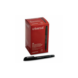 Universal™ MARKER,PERM,FINE,36PK,BK UNV07070