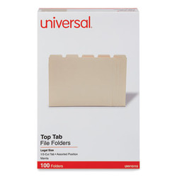 Universal® FOLDER,MLA,1/5 CT,LGL,100 UNV15115EE