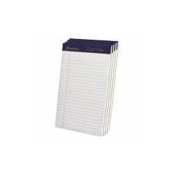 Ampad® PAD,LGL 4PD/PK 5X8,WHT 20-018R
