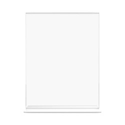 deflecto® Classic Image Double-Sided Sign Holder, 8.5 x 11 Insert, Clear 69201