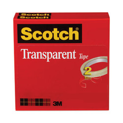 Scotch® TAPE,1/2 X 2592, 2 PK,CR 600-2P12-72