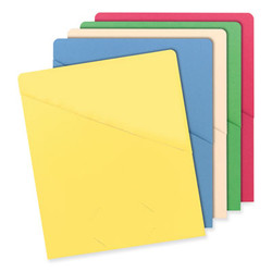 Smead™ Organized Up Slash Jackets, Letter Size, Assorted Colors, 25/pack 75425