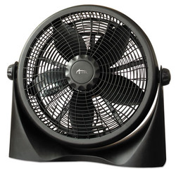 Alera® 16" Super-Circulation 3-Speed Tilt Fan, Plastic, Black ALEFAN163