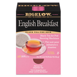 Bigelow® English Breakfast Tea Pods, 1.90 Oz, 18/box RCB09906