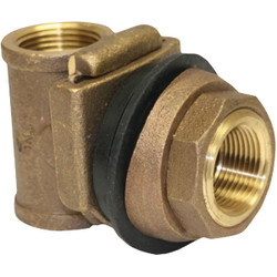 Merrill 1 In. x 1 In. FPT No-Lead Brass Pitless Adapter MBNL50