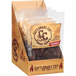 Cattleman's Cut 10 Oz. Original Beef Jerky 121079 Pack of 6