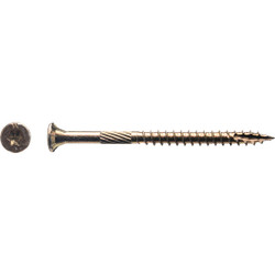 Big Timber #9 x 2-1/2 In. Yellow Zinc Wood Screw (2500 Ct.) YTX9212