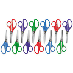 Universal® SCISSORS,KIDS,5",12PK,AST UNV92023