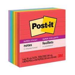 Post-it® Notes Super Sticky PAD,POST-IT 4X4 6,NE 675-6SSAN