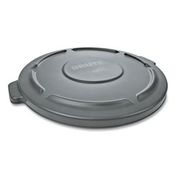 Rubbermaid® Commercial LID,F/32GAL,RND,GY FG263100GRAY