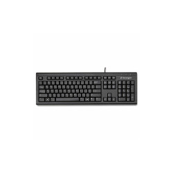 Kensington® Keyboard For Life Slim Spill-Safe Keyboard, 104 Keys, Black K64370A