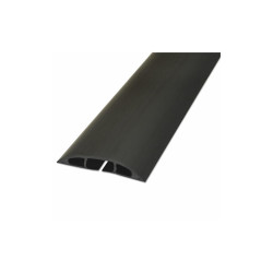 D-Line® Light Duty Floor Cable Cover, 72" X 2.5" X 0.5", Black CC-1