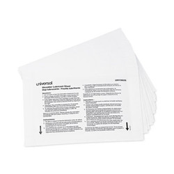 Universal® Shredder Lubricant Sheets, 8.4 x 5.9, 24 Sheets/Pack RS-SLS-02