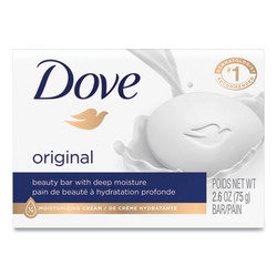 Dove® White Beauty Bar, Light Scent, 2.6 Oz 61073EA