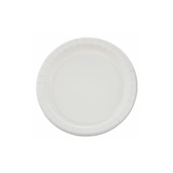 SOLO® PLATE,8.5",PPR,MED WT,WH MP9BR-2054