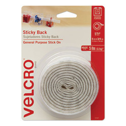 VELCRO® Brand TAPE,STKY-BK,3/4"X5',WE 90087