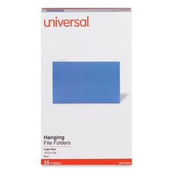 Universal® FOLDER,HANG,LGL,25/BX,BE UNV14216