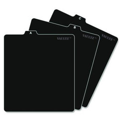 Vaultz® GUIDE,CD FILE A-Z,BK VZ01176
