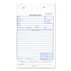 Rediform® FORM,JOB WORK ORDER BK,WH 4L456