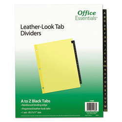 Office Essentials™ INDEX,ECON,A-Z,LTR,BK 11483