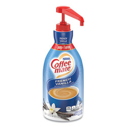 Coffee mate® Liquid Coffee Creamer, French Vanilla, 1500ml Pump Bottle 12039864