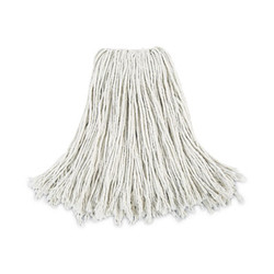 Boardwalk® Cut-End Wet Mop Head, Cotton, No. 24, White 12/carton BWK2024CCT