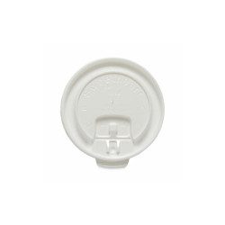 SOLO® LID,HOT CUP, 10 OZ,WH DLX10R-00007