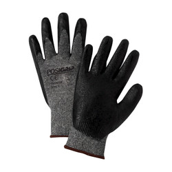 Seamless Knit Nylon Glove With Nitrile Coated Foam Grip On Palm & Fingers