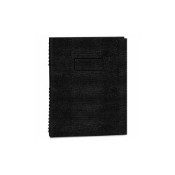 Blueline® NOTEBOOK,11X8.5,ECO,BK A10200E.BLK