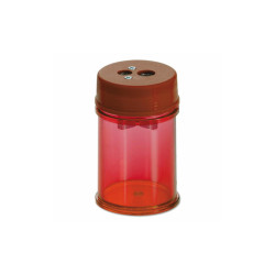 Officemate Pencil/crayon Sharpener, 1.38 X 2.13, Red, 8/pack 30240