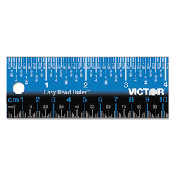 Victor® RULER,18",STEEL,BEBK EZ18SBL