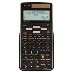 Sharp® El-W516tbsl Scientific Calculator, 16-Digit Lcd ELW516TBSL