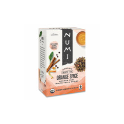 Numi® Organic Teas And Teasans, 1.58 Oz, White Orange Spice, 16/box 10240