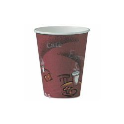 SOLO® CUP,8 OZ,PPR, HOT OF8BI-0041