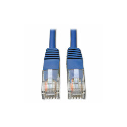 Tripp Lite CAT5e 350 MHz Molded Patch Cable, 10 ft, Blue N002-010-BL