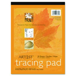 Pacon® Art1st Parchment Tracing Paper, 16 Lb, 9 X 12, White, 50/pack P2312