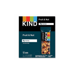 KIND Fruit And Nut Bars, Fruit And Nut Delight, 1.4 Oz, 12/box 17824