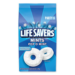 LifeSavers® Hard Candy Mints, Pep-O-Mint, 44.93 oz Bag MMM29056