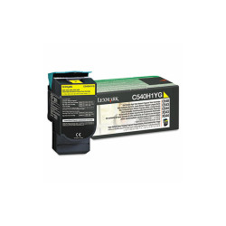 Lexmark™ TONER,CART,HY RTN PRGM,YW C540H1YG