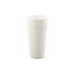 Dart® Foam Drink Cups, Hot/cold, 24 Oz, White, 25/bag, 20 Bags/carton 24J16