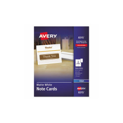 Avery® CARD,NOTE,INKJET/ENVELOPS 08315
