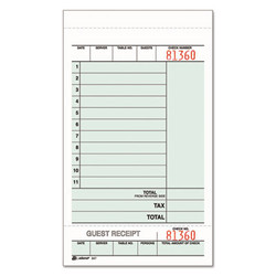 Adams® CHECK,GUEST CHECK 2-PT,WH 947SWC