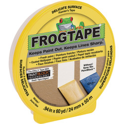 FrogTape 0.94 In. x 60 Yd, Delicate Surface Masking Tape 280220