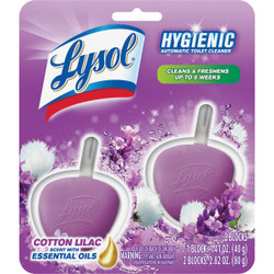 Lysol Cotton Lilac Scent Complete Clean Automatic Toilet Bowl Cleaner (2-Pack)