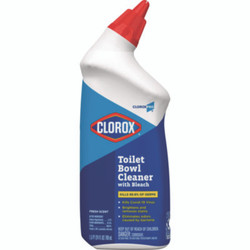 Clorox® Toilet Bowl Cleaner with Bleach, Fresh Scent, 24 oz Bottle 00031