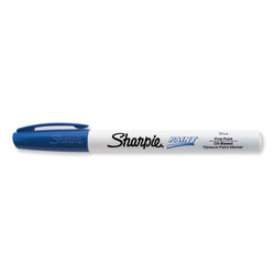 Sharpie® Permanent Paint Marker, Fine Bullet Tip, Blue 35536