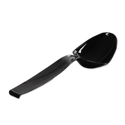 WNA Plastic Spoons, 9 Inches, Black, 144/case WNA A7SPBL