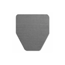 TOLCO® Komodo Urinal Mat, 18 X 20, Gray, 6/carton 220209